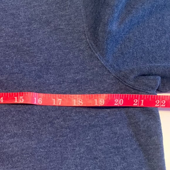 EUC Croft & Barrow Navy Blue Extra Soft 1/4 Zip Pullover Size Medium - Picture 5 of 8